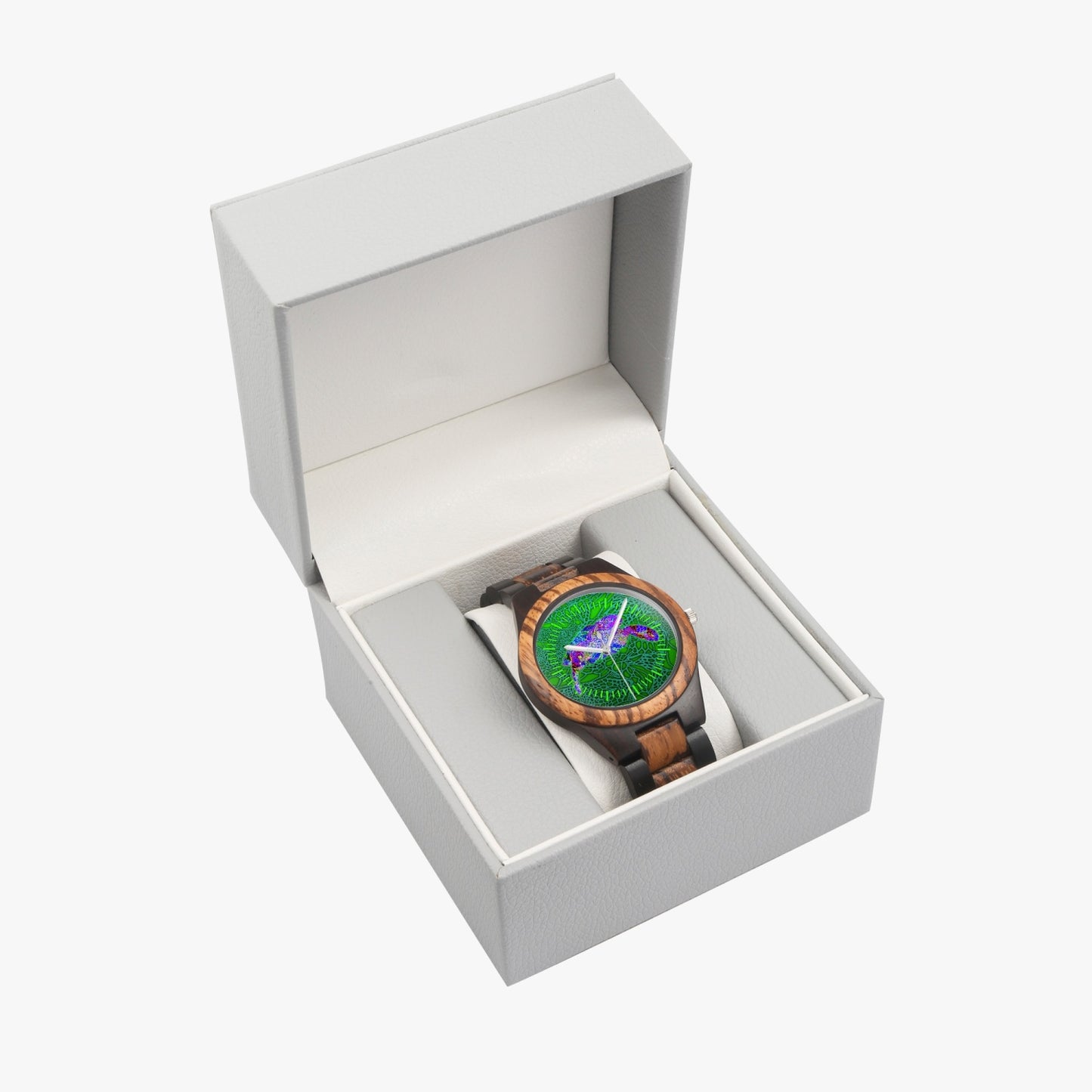 Seat Turtle Wood Watch