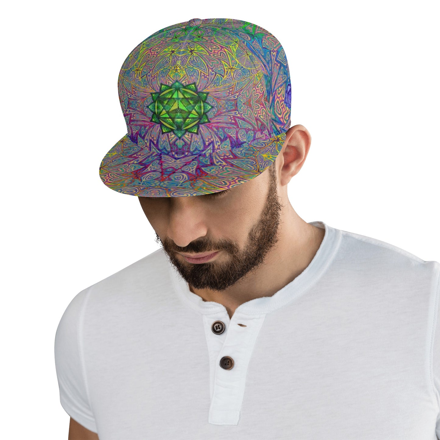 Heart Chakra Anahata Snapback Hat