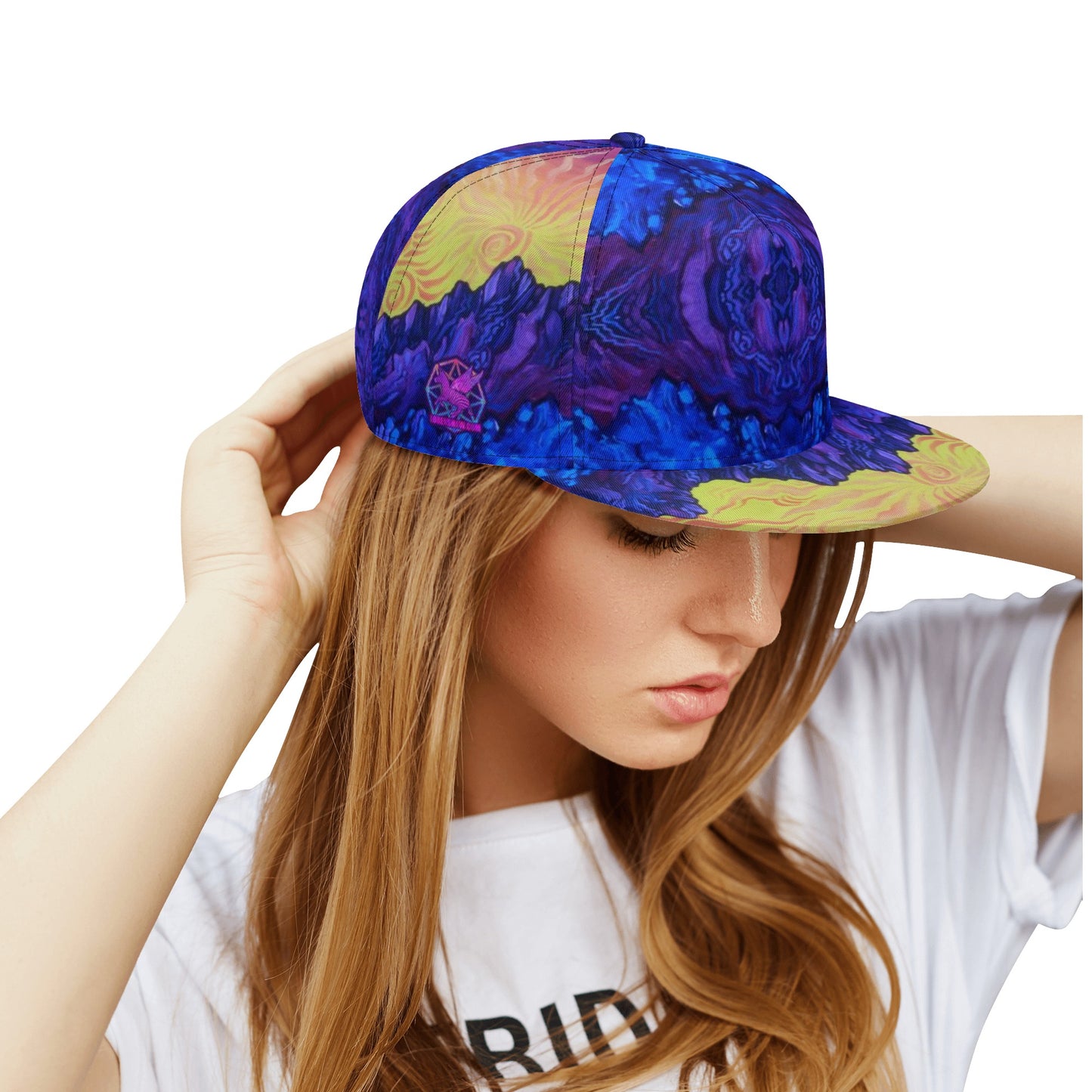 Yellow Sky Snapback Hat