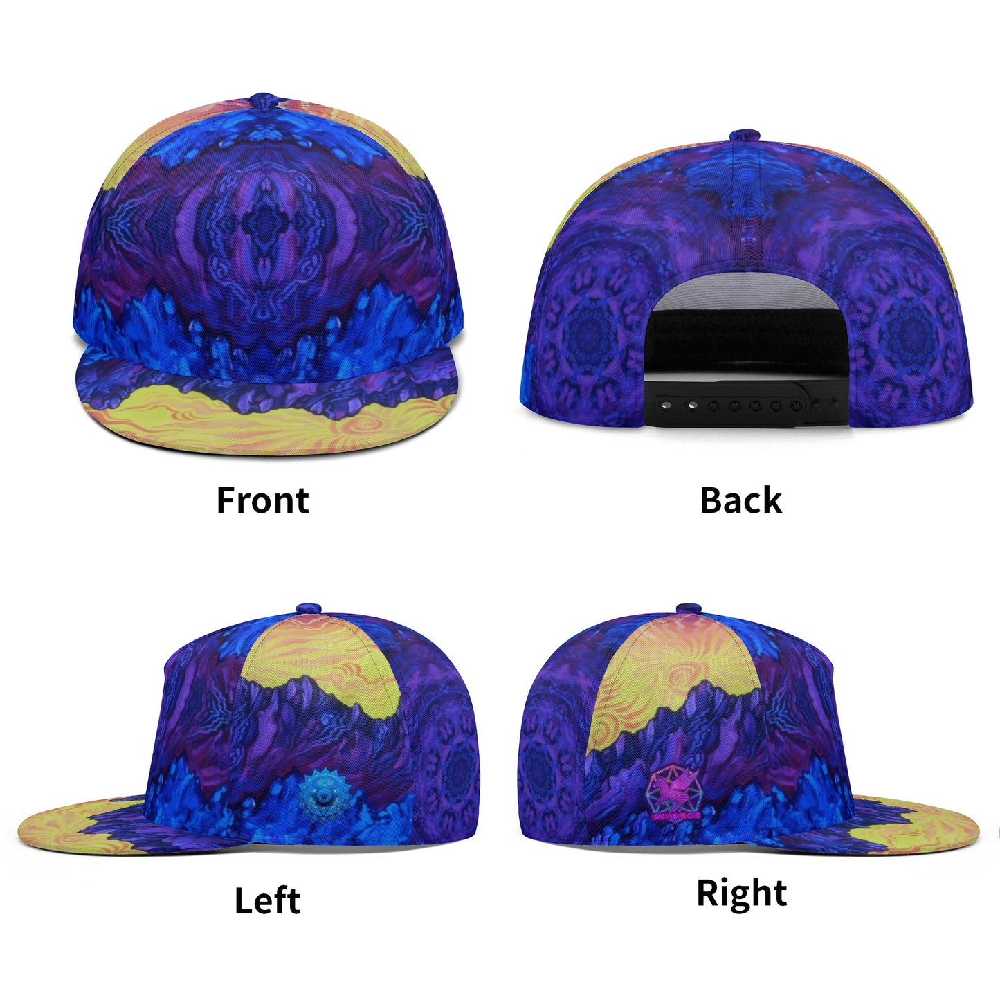 Yellow Sky Snapback Hat