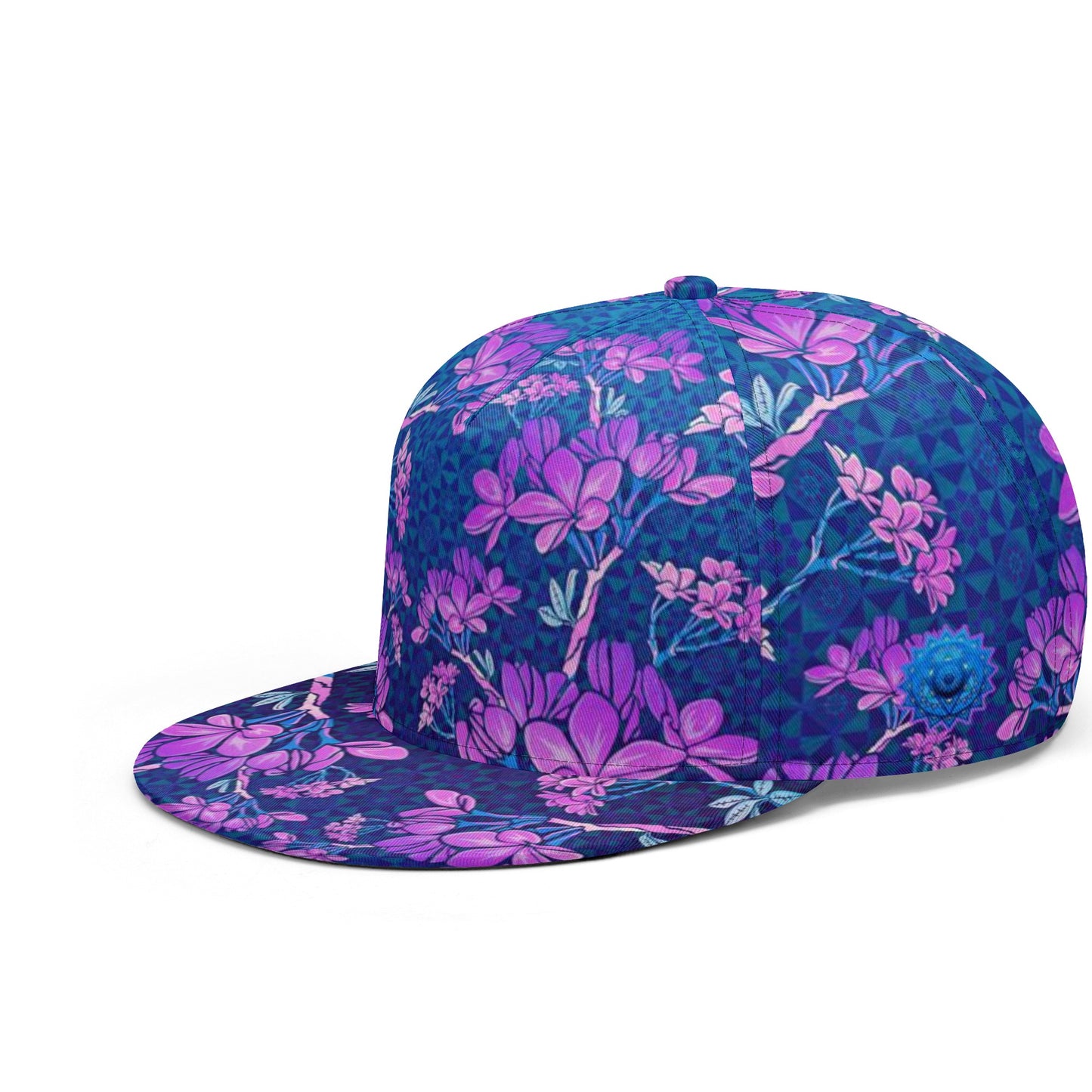 Plumeria Tesseract Snapback Hat