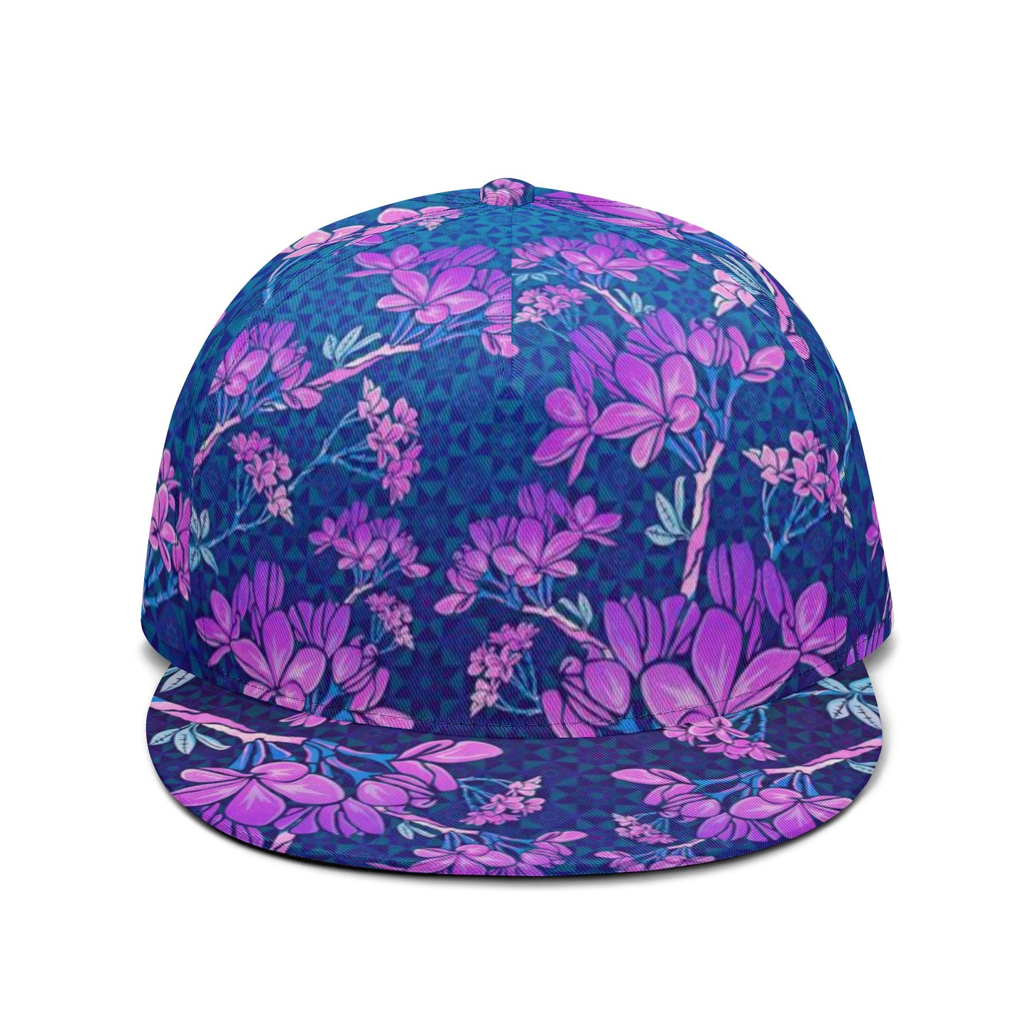 Plumeria Tesseract Snapback Hat