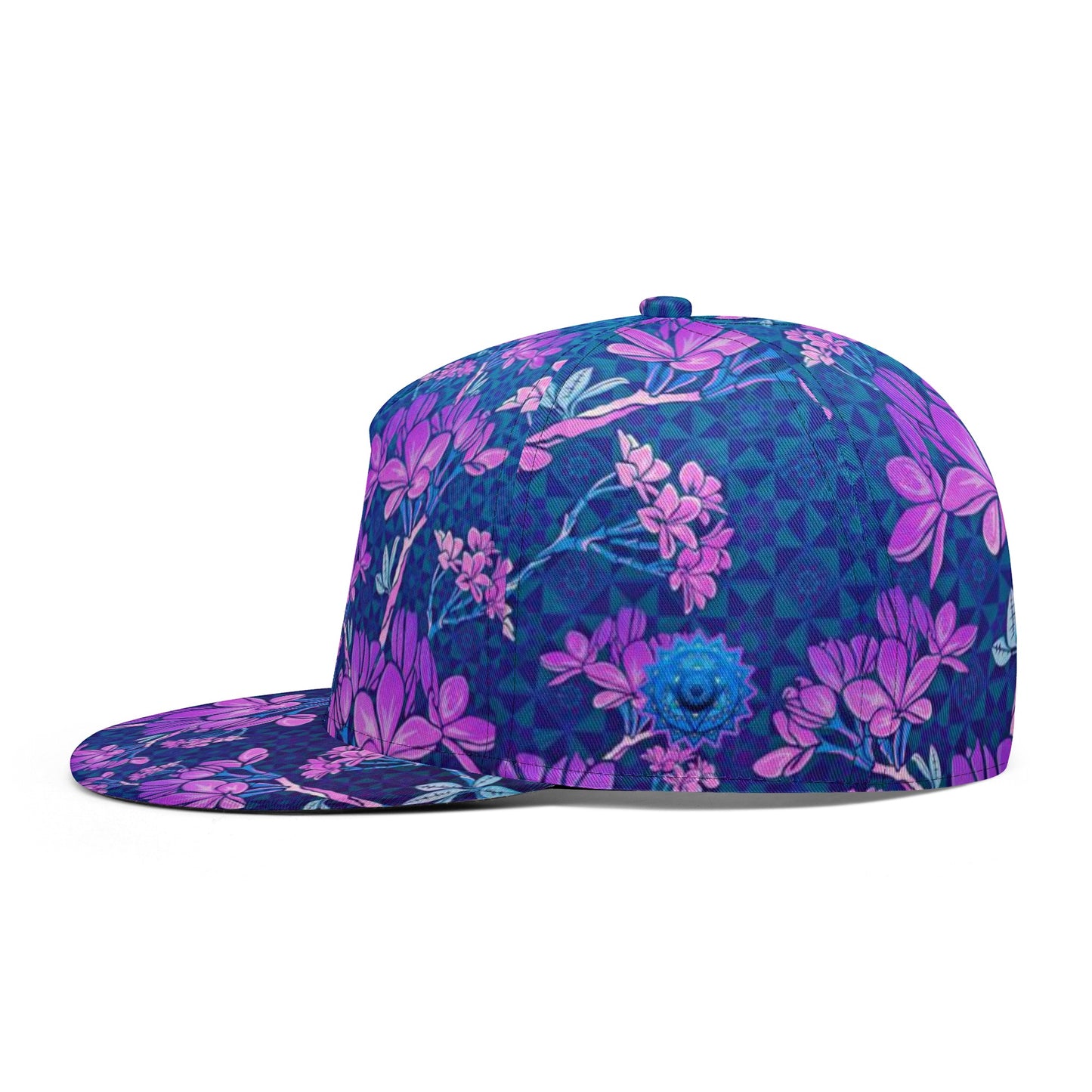 Plumeria Tesseract Snapback Hat