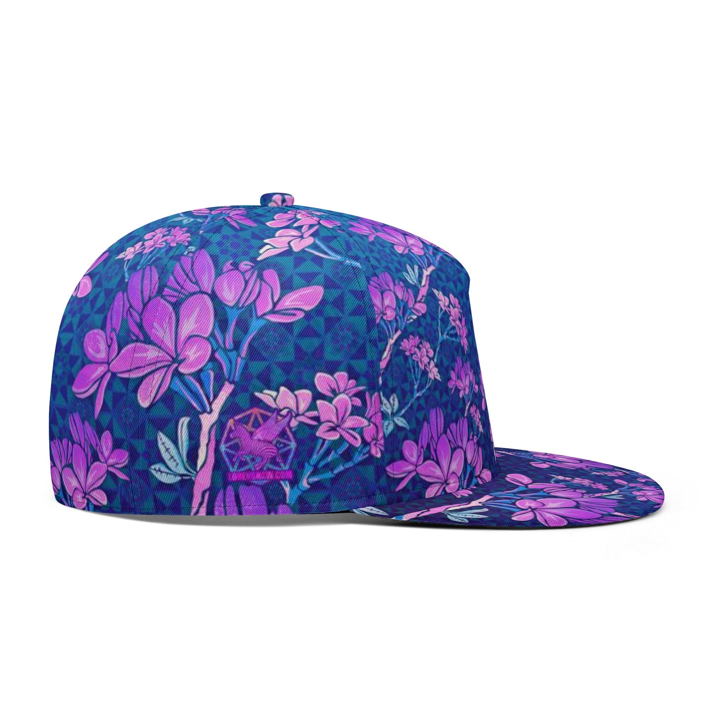 Plumeria Tesseract Snapback Hat