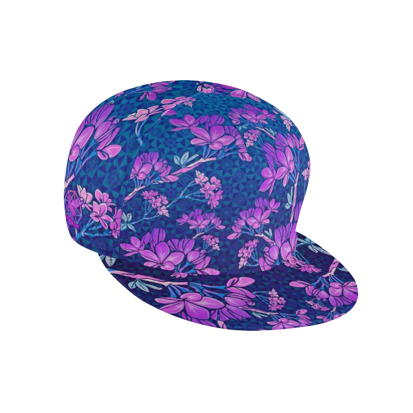 Plumeria Tesseract Snapback Hat