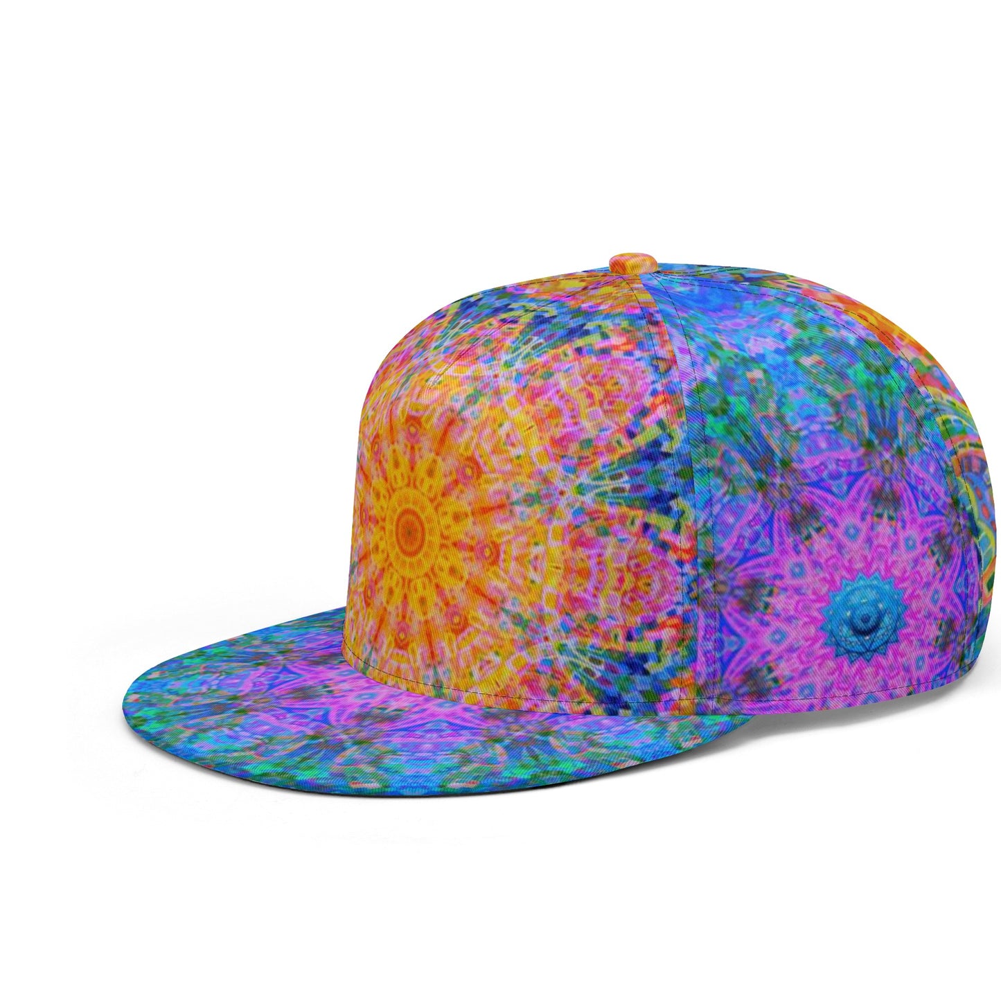 Travelling Waves Psychedelic Snapback Hat