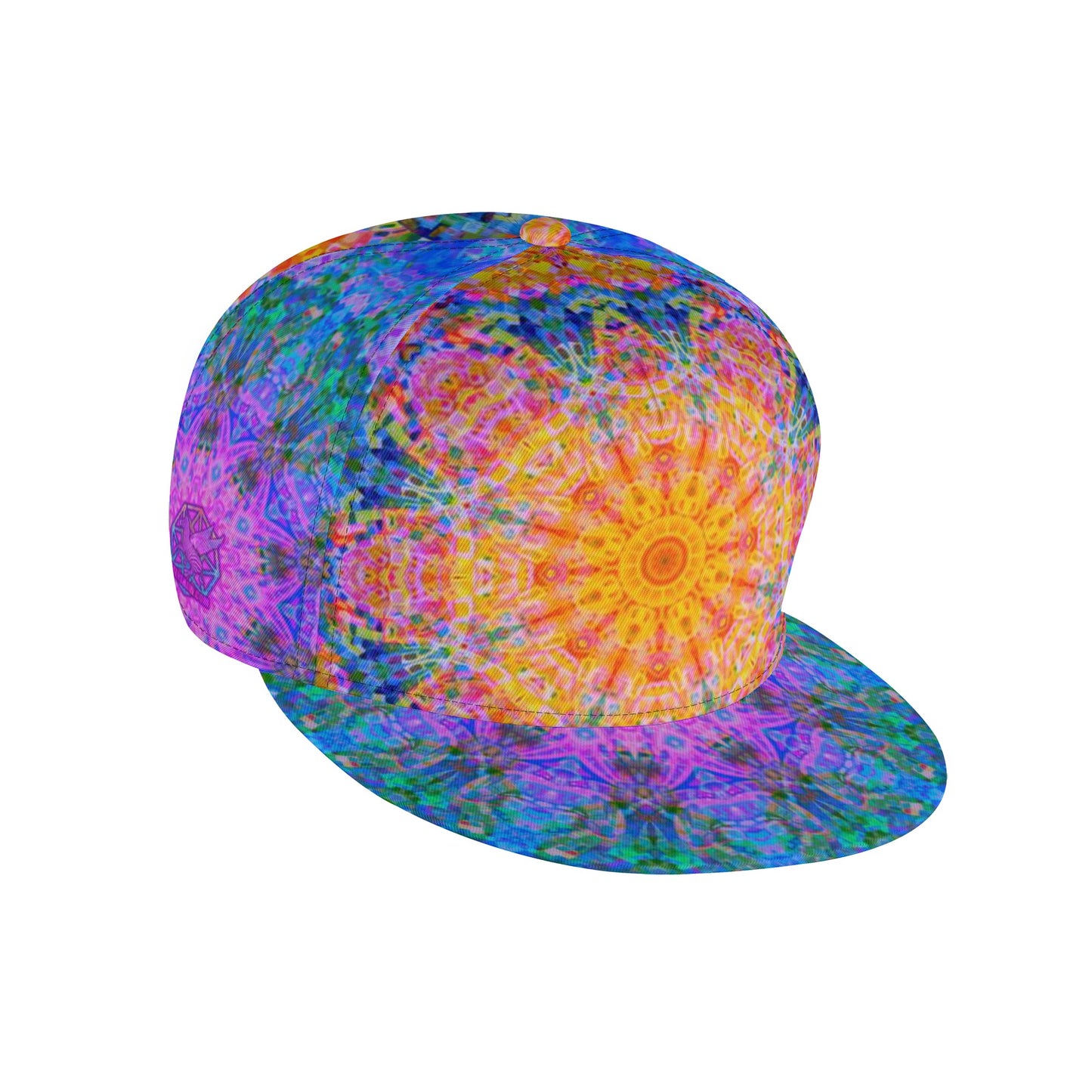 Travelling Waves Psychedelic Snapback Hat