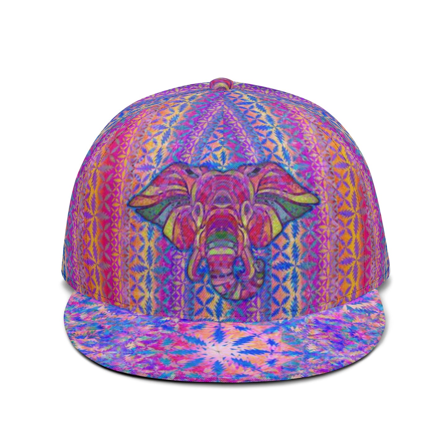 13 Pink Elephants Snapback Hat