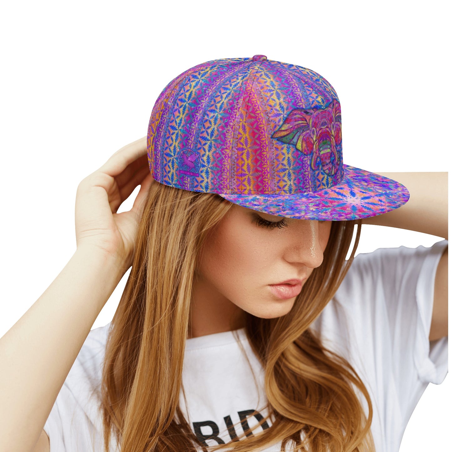 13 Pink Elephants Snapback Hat