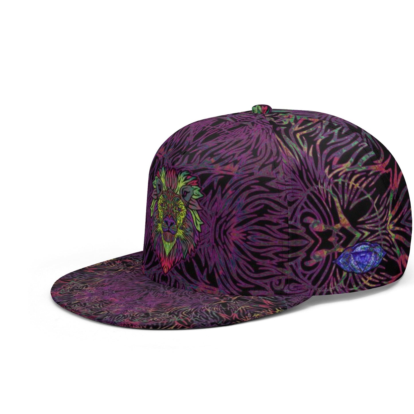 Tribal Lion Snapback Hat