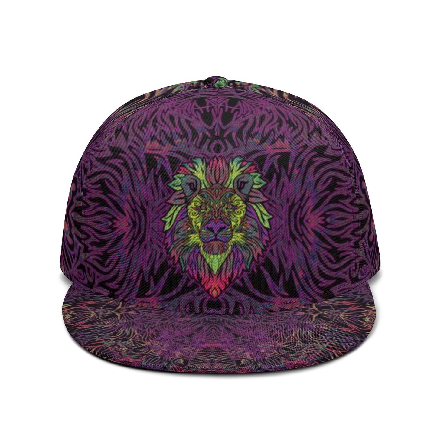 Tribal Lion Snapback Hat