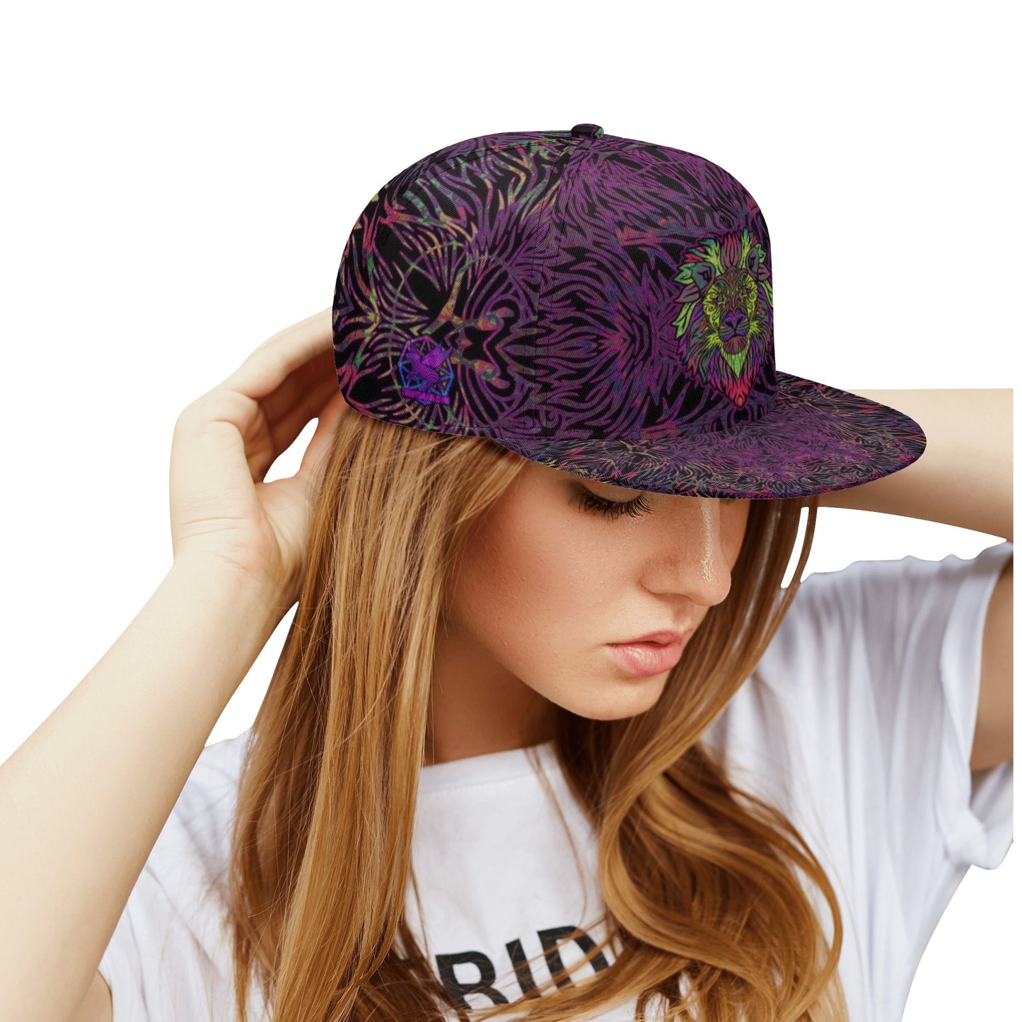 Tribal Lion Snapback Hat