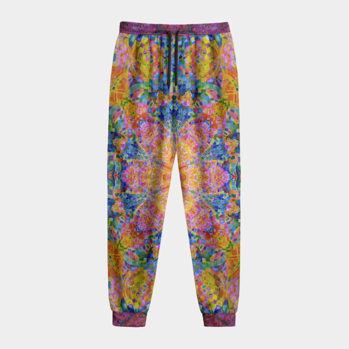 Travelling Waves Crushed Velvet Jogger Pants