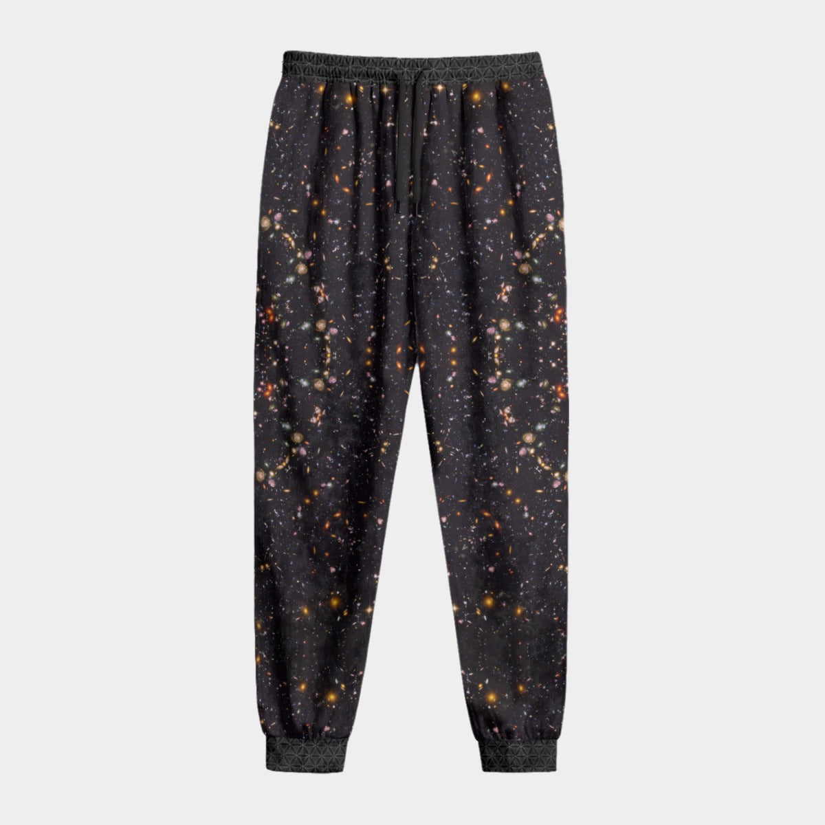 Galactic Universe Crushed Velvet Jogger Pants