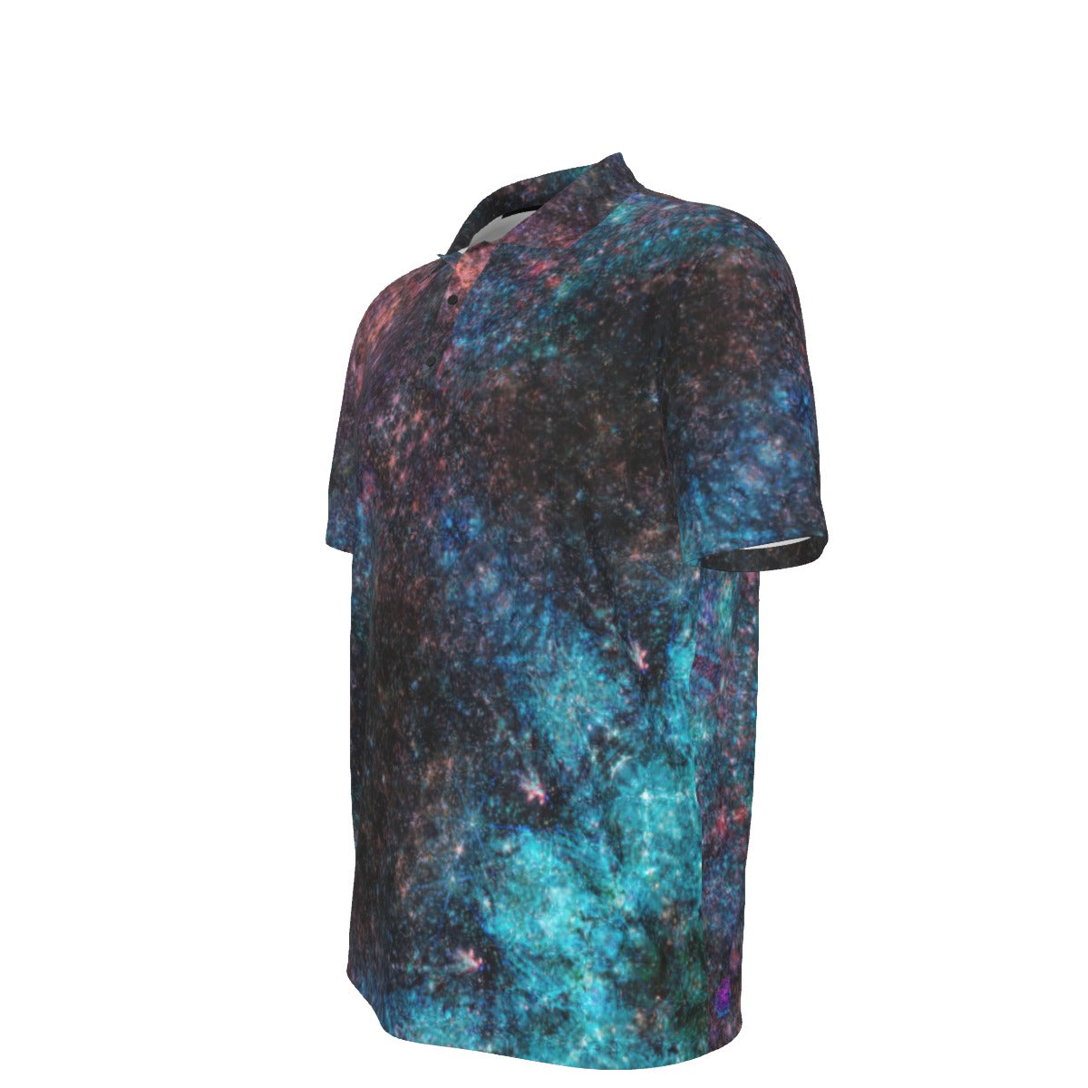 Milky Way Rising Stretch Polo Golf Shirt