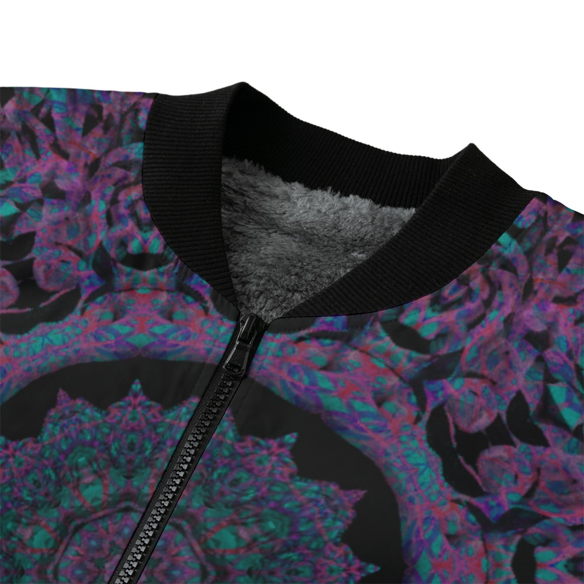 Dark Matter Bomber Jacket w/ Sherpa Lining