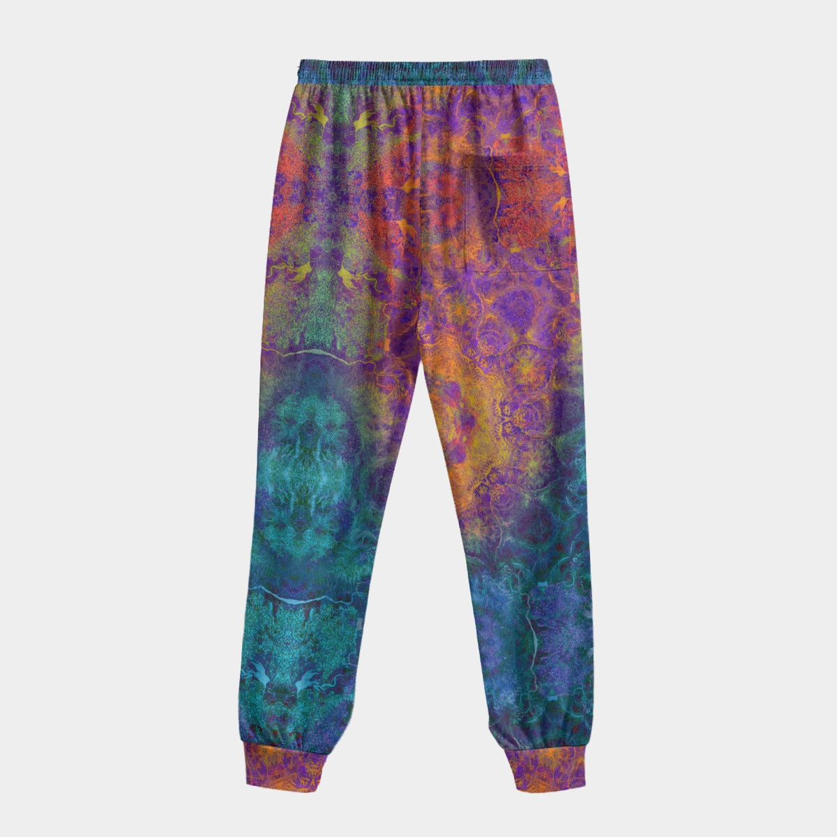 Platonic Solids Crushed Velvet Jogger Pants