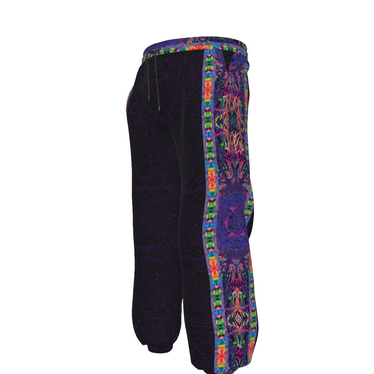 Lion Mandala Plush Tracksuit Sweatpants