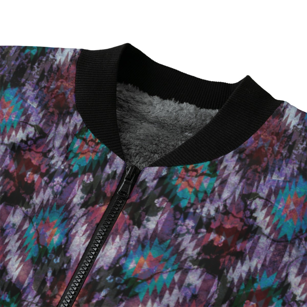Navajo Nights Bomber Jacket w/ Sherpa Lining