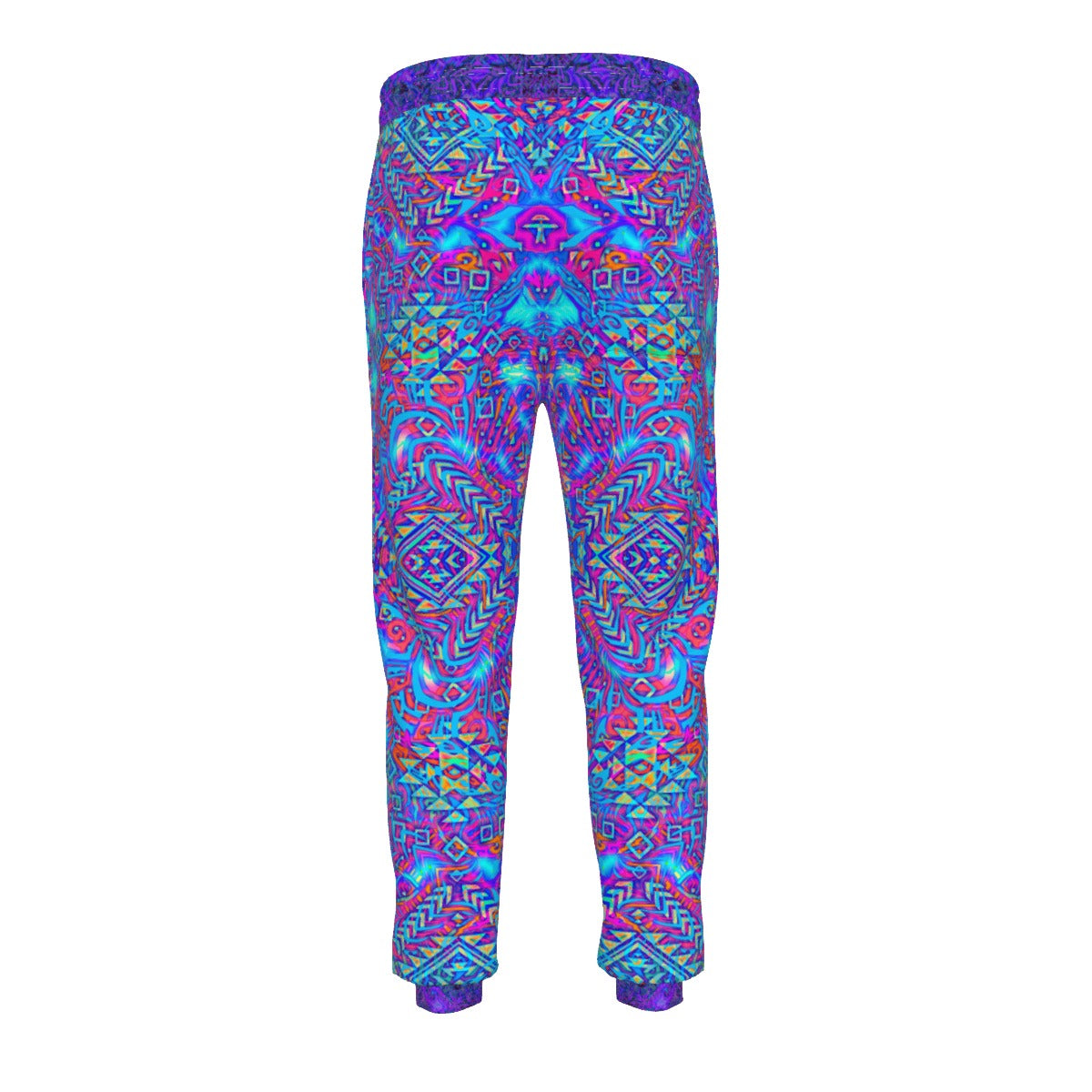 Psychedelic Azul Aztec Joggers
