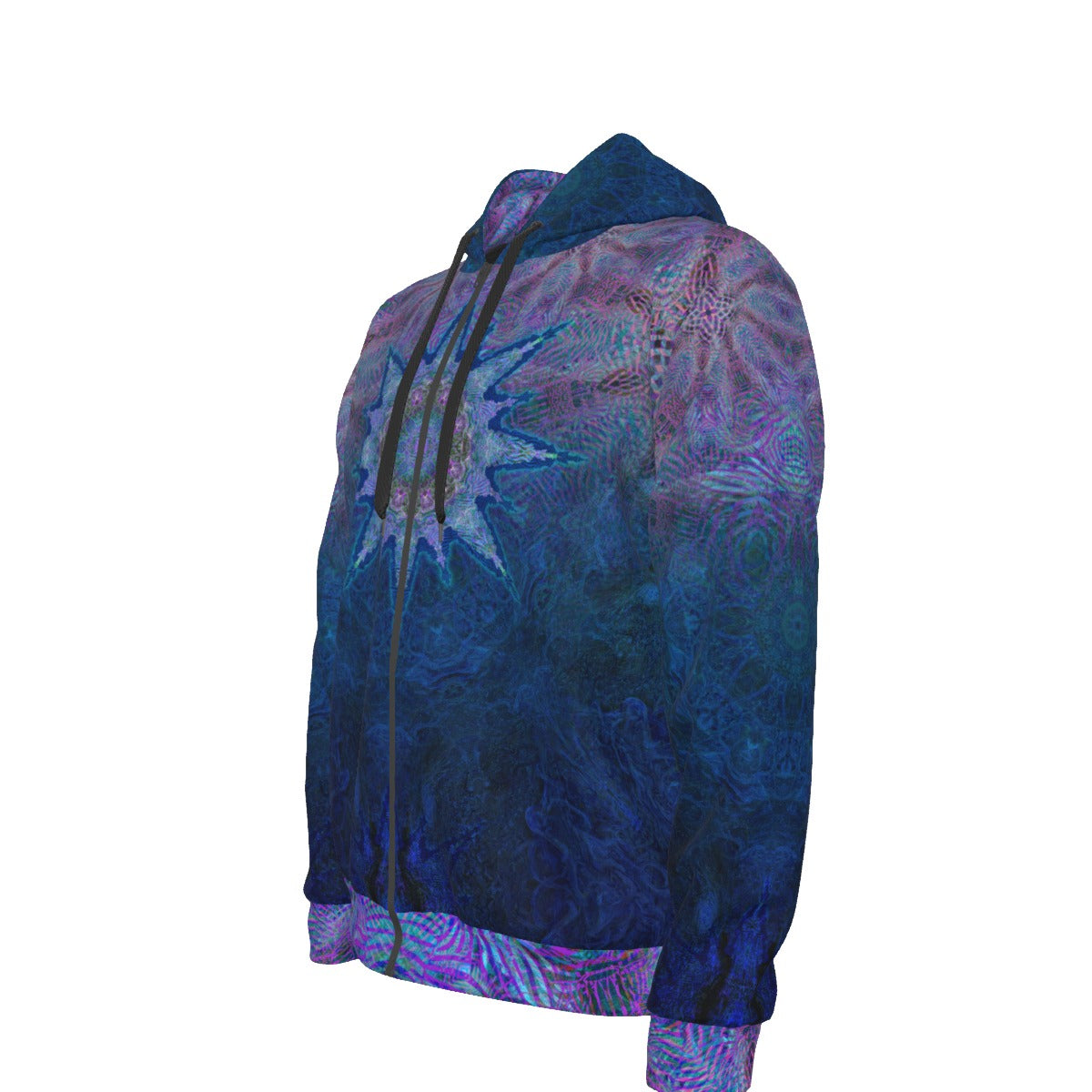 Jupiter Zebra Star Premium Zip Hoodie