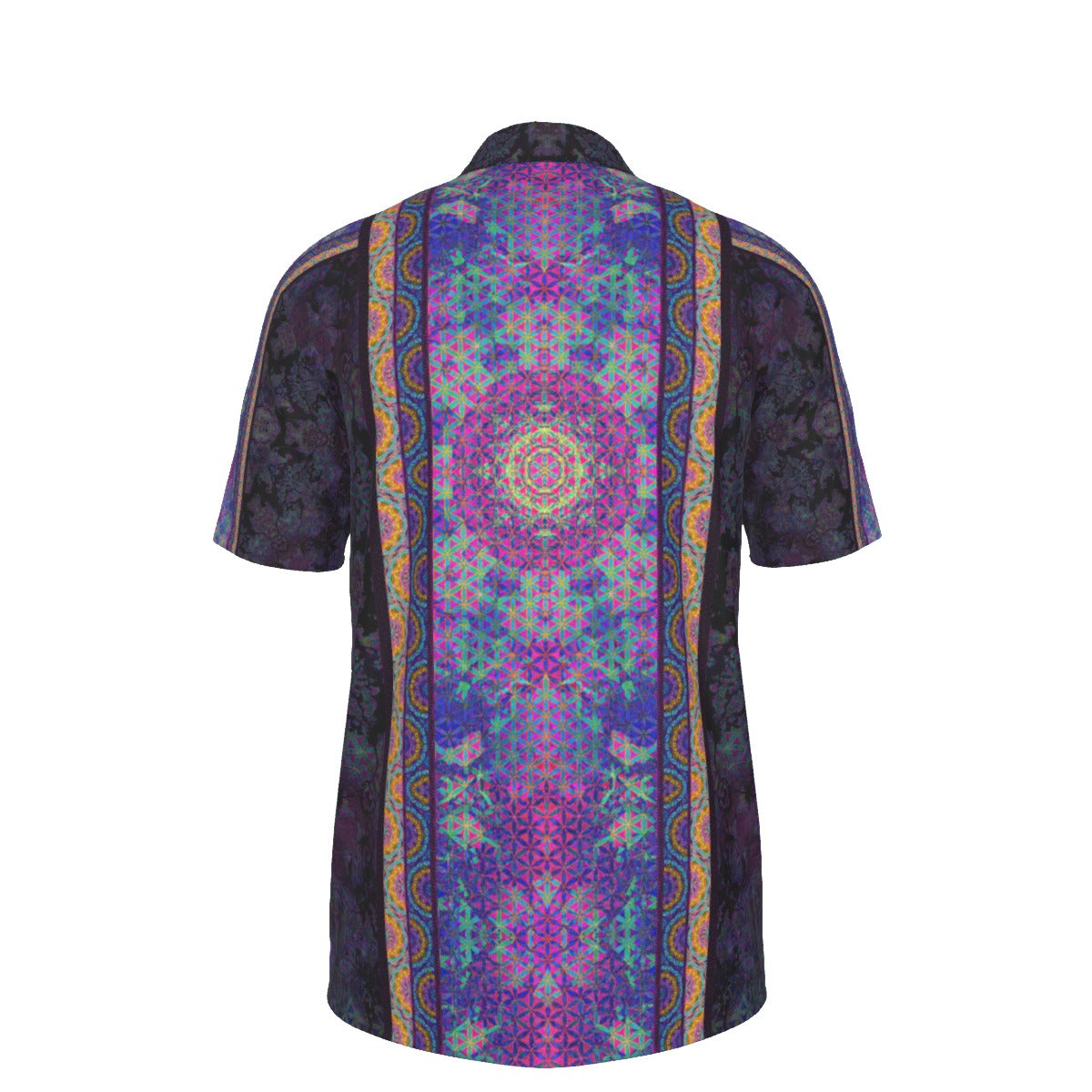 Flower of Life Stretch Polo Golf Shirt