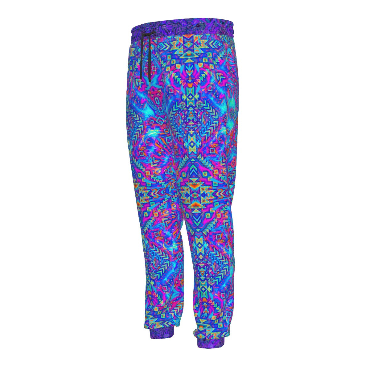 Psychedelic Azul Aztec Joggers