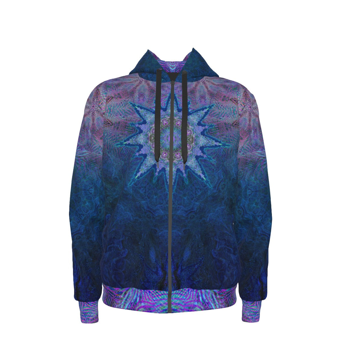 Jupiter Zebra Star Premium Zip Hoodie