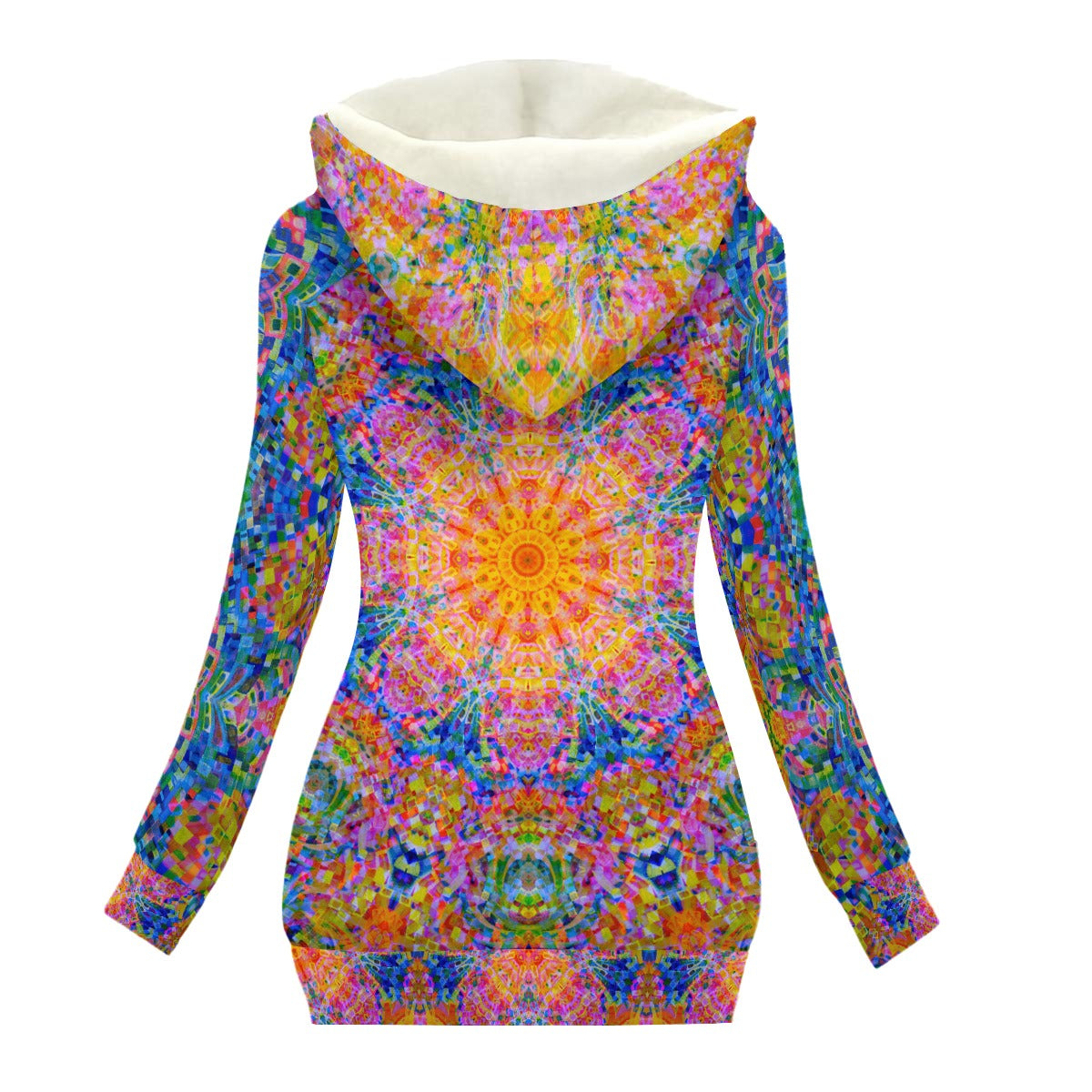 Traveling Waves Women's Hooded Jacket with Fleece Lining