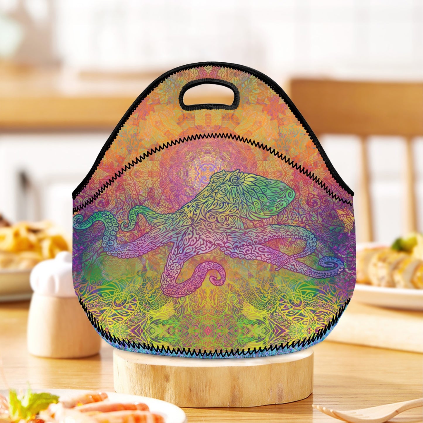 Octopus Eagle Neoprene Lunch Bag