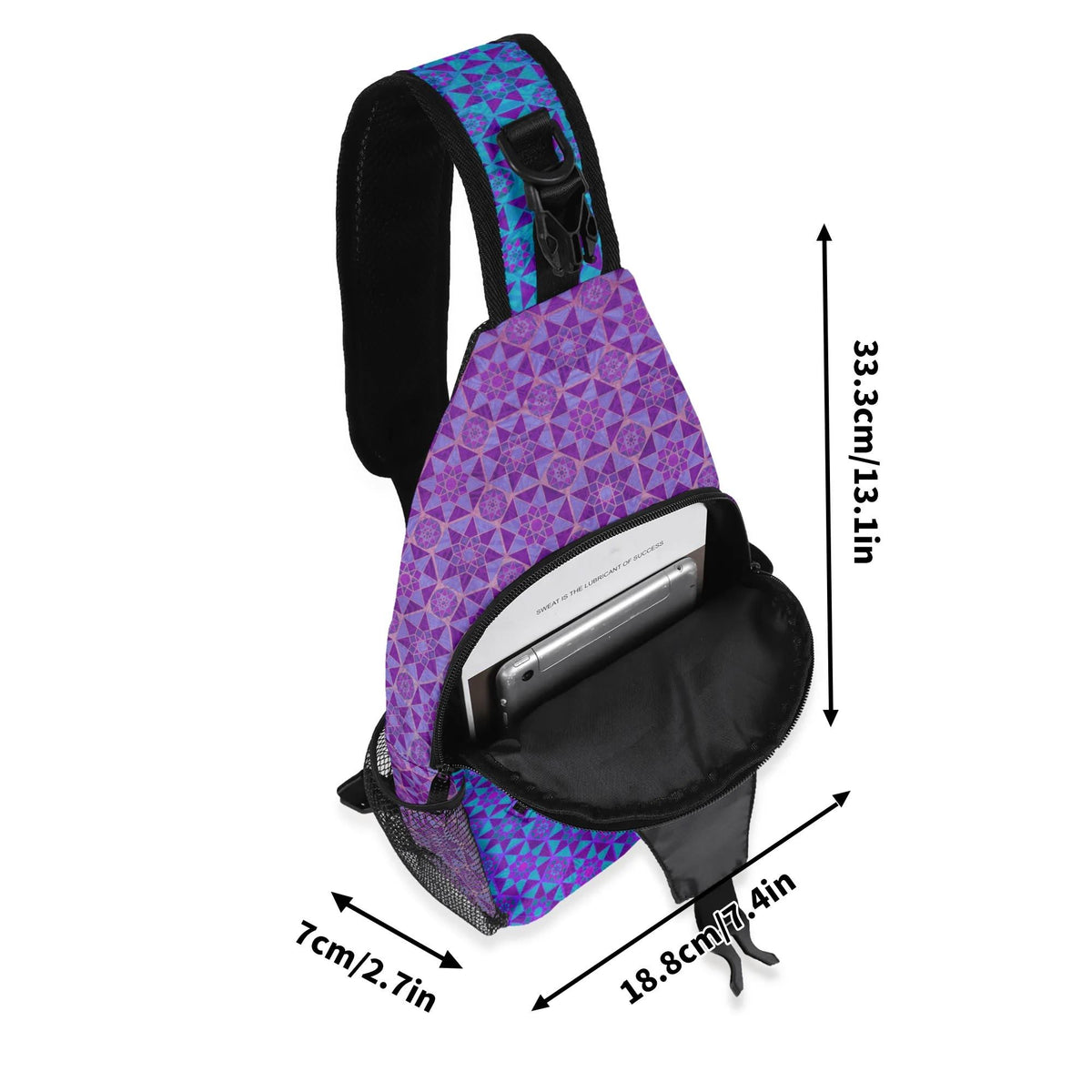 Aquatic Equilibrium Crossbody Bag