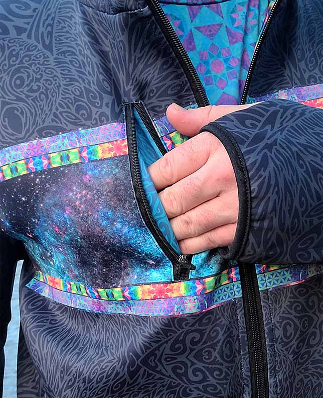Owl Medicine Premium Sports Zip Hoodie