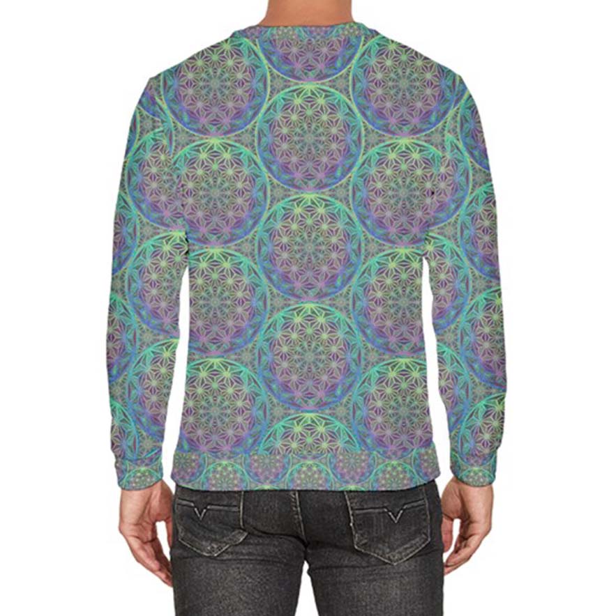 Teal Birth of a Star Velour Sweater