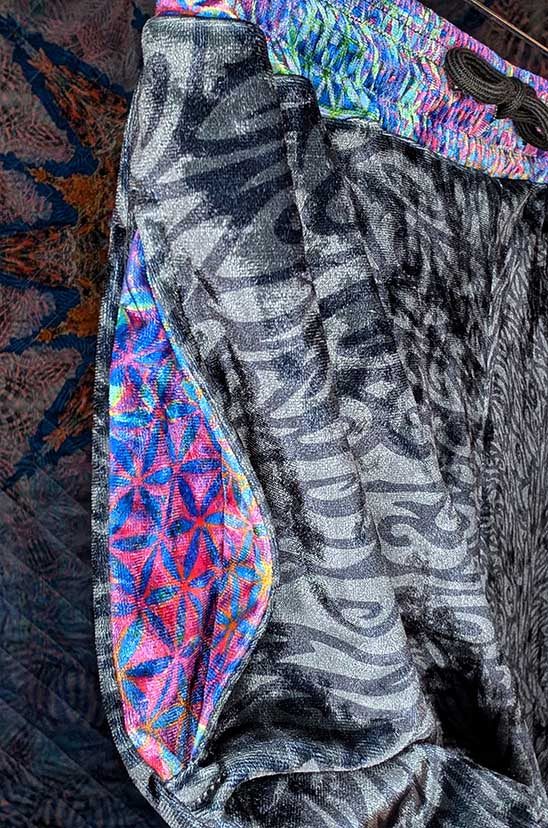 Owl Medicine Crushed Velvet Jogger Pants