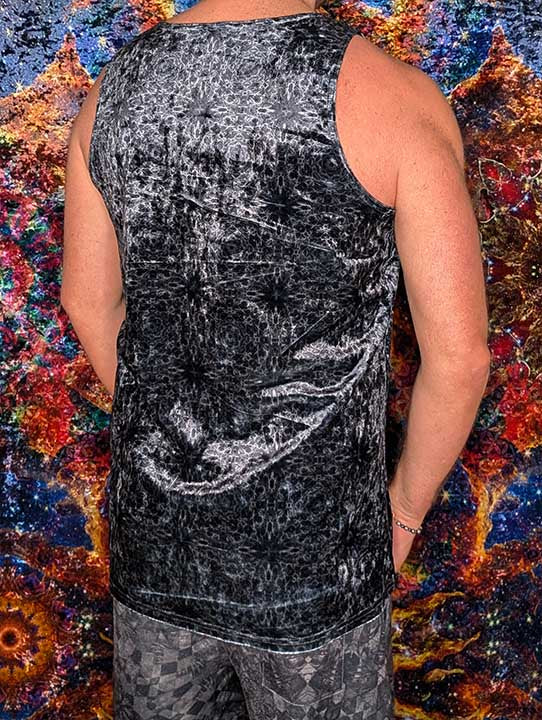 Dark Matter Crushed Velvet Tank Top