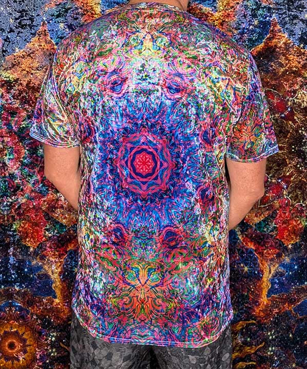 Electric Vision Crushed Velvet T-Shirt