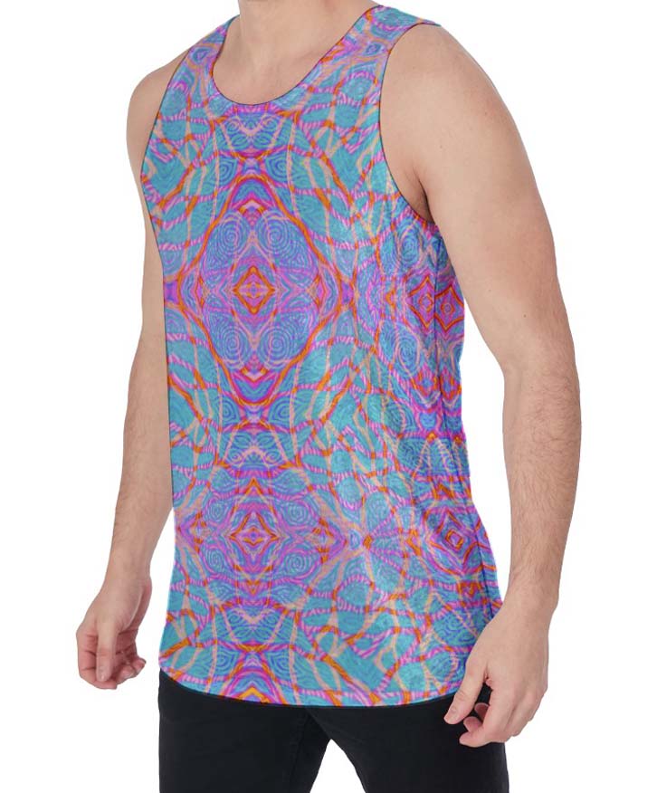 Electric Roots Crushed Velvet Tank Top