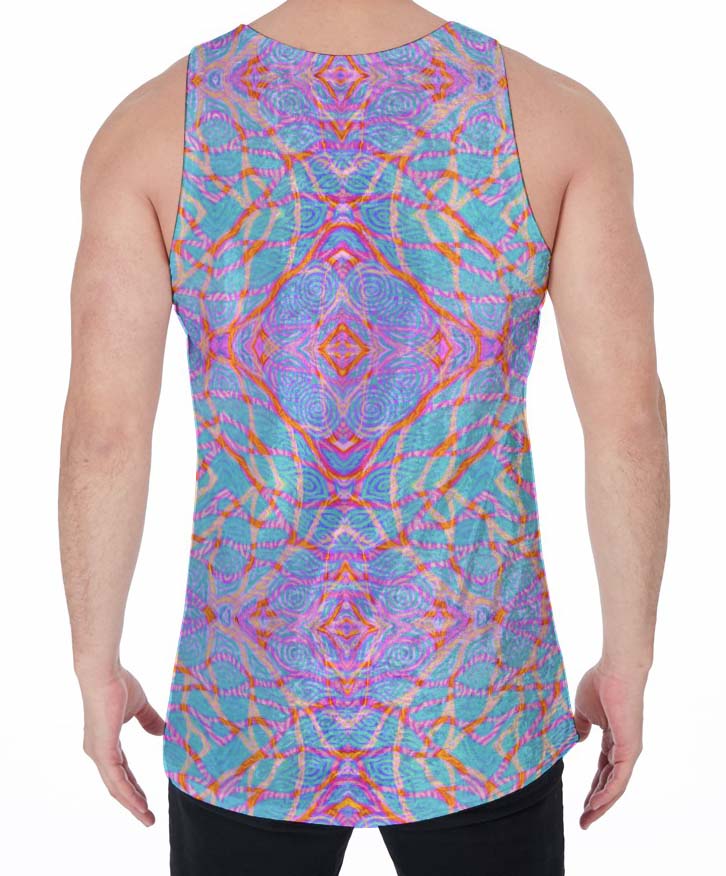 Electric Roots Crushed Velvet Tank Top