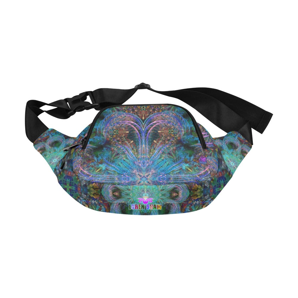Scarab Mandala Fanny Pack