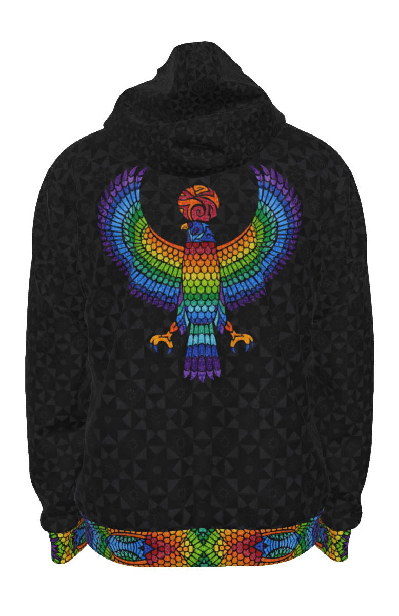 All the Colors of the Falcon Premium Zip Hoodie