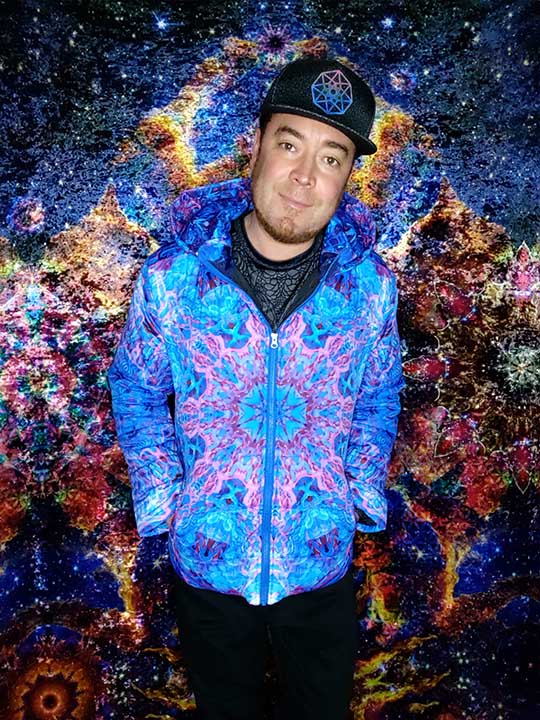 Goodtimes Painting Hooded Puffer Jacket