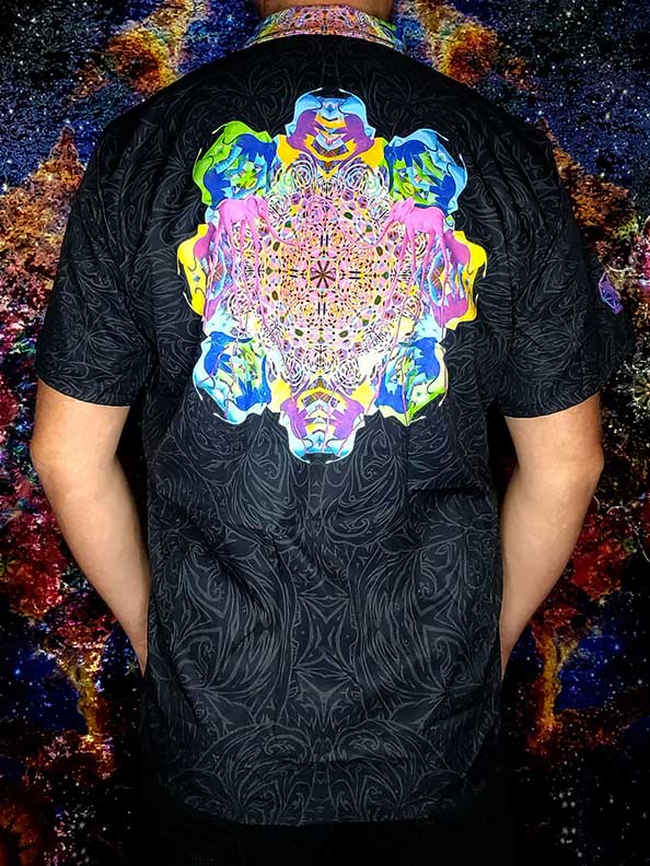 Elephant Mandala Hawaiian Shirt