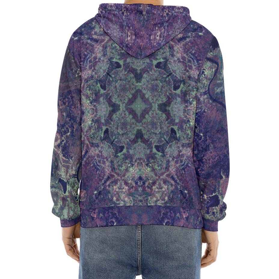 El Tucuyal Mayan Crushed Velvet Hoodie