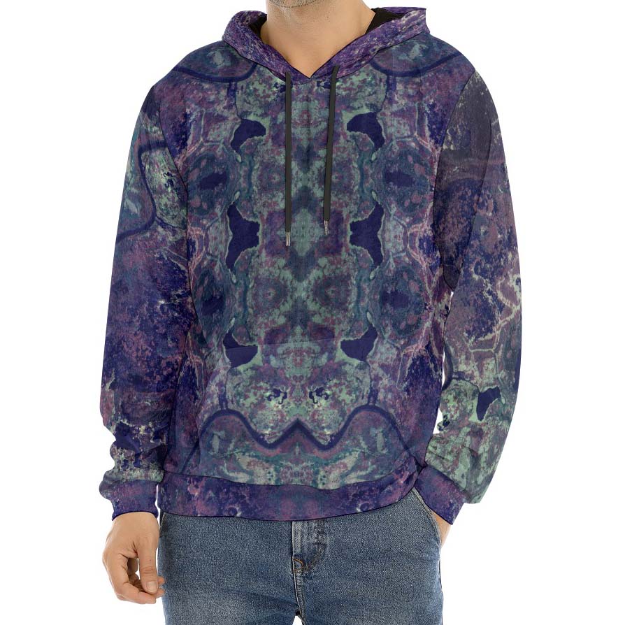 El Tucuyal Mayan Crushed Velvet Hoodie