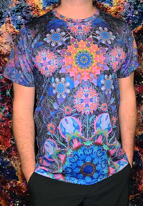 Cosmic Flower Jungle T-Shirt