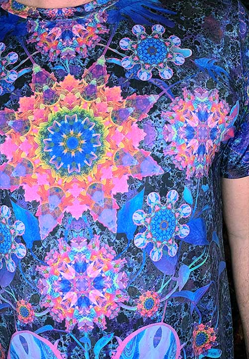 Cosmic Flower Jungle T-Shirt