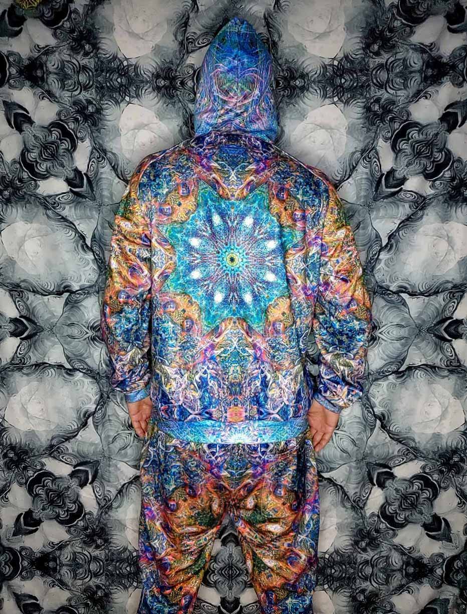 Jupiter Mandala Premium Zip Hoodie