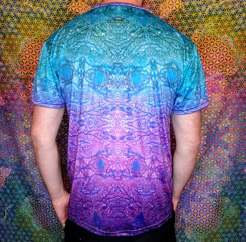 Purple Lotus Mandala T-Shirt