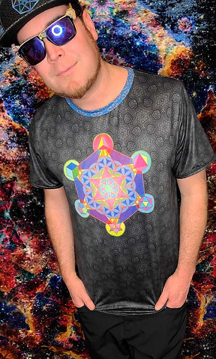 Metatron's Cube Merkabah T-Shirt