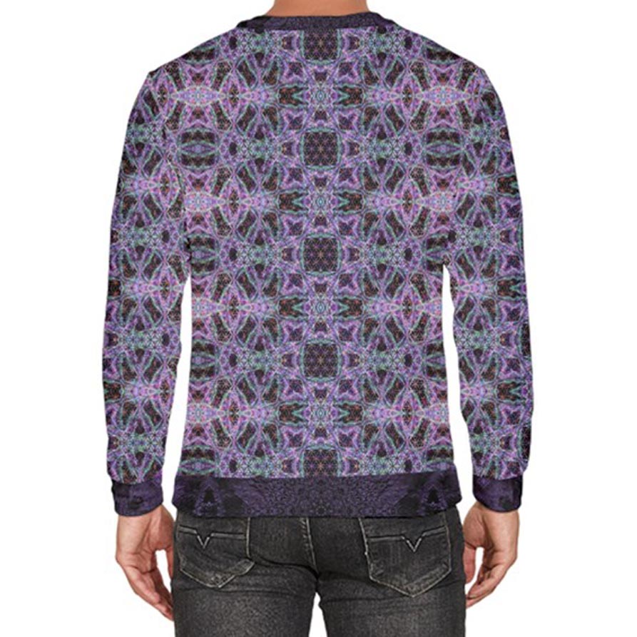 Veil Nebula Velour Sweater